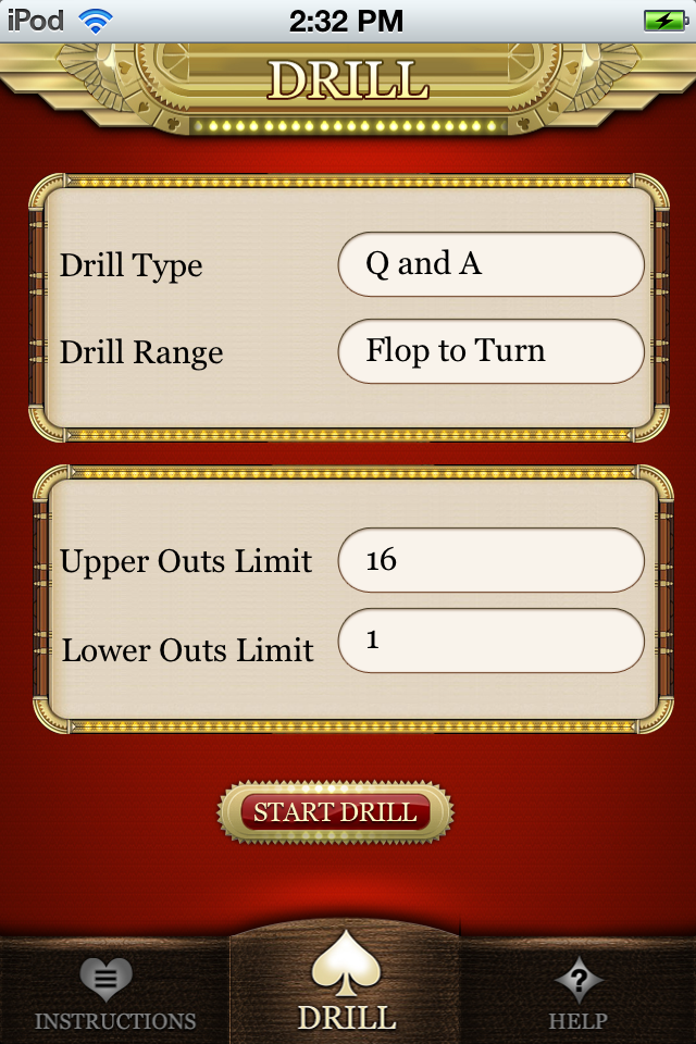 No limit poker trainer